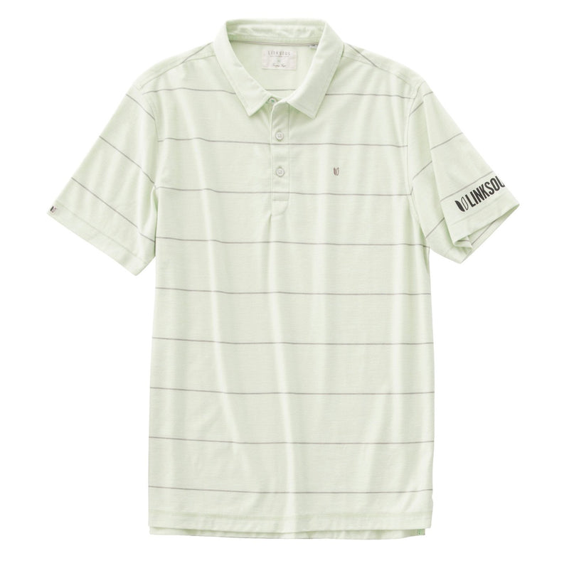 Tour Logo Micro Stripe Knit Polo image