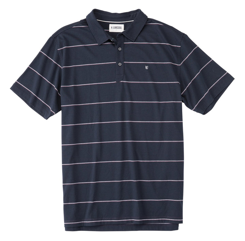 Multi Color Micro Stripe Yarn Dyed Stripe Polo image