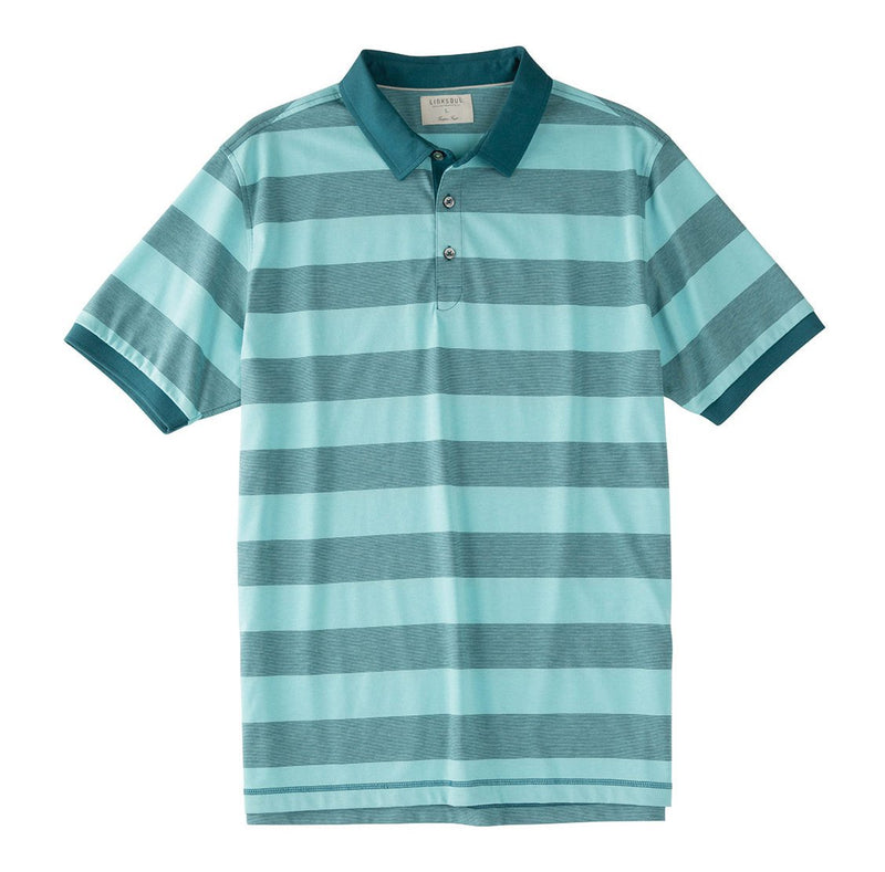 End-on-End Stripe Knit Polo image