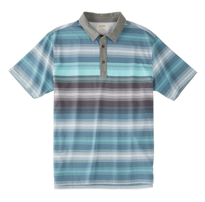 Performance Stripe Print Knit Shirt image