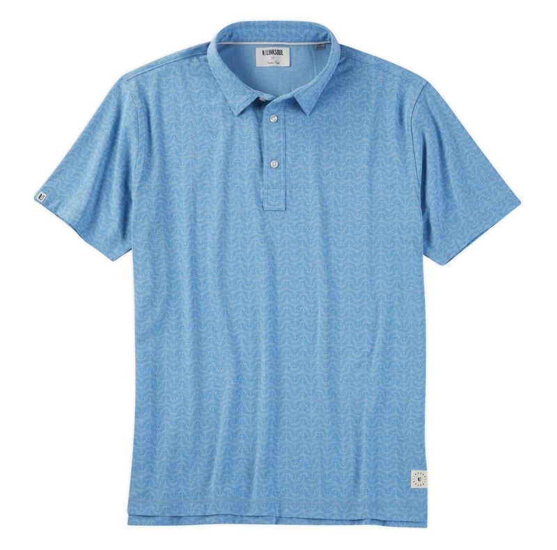Tonal Print Polo image