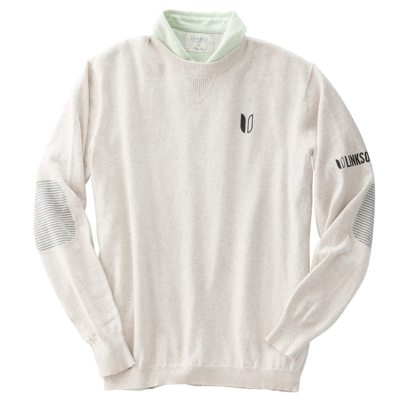 Tour Logo Cotton-Cashmere Crew Sweater image