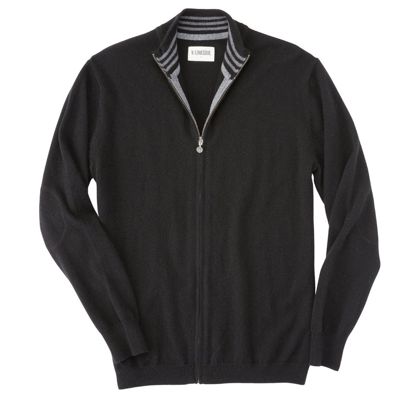 Cashmere Full-Zip Sweater image