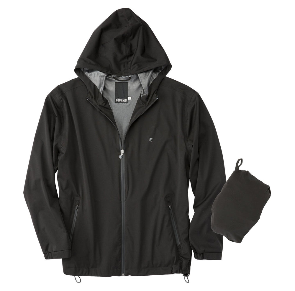 Calvin klein deals packable rain jacket