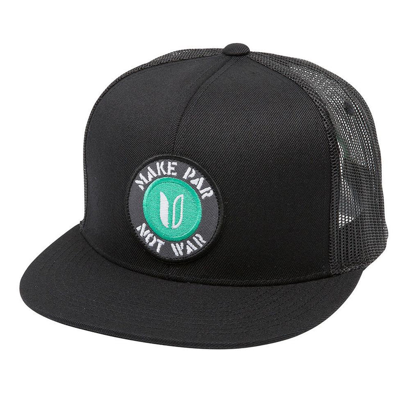 MAKE PAR NOT WAR TRUCKER HAT image