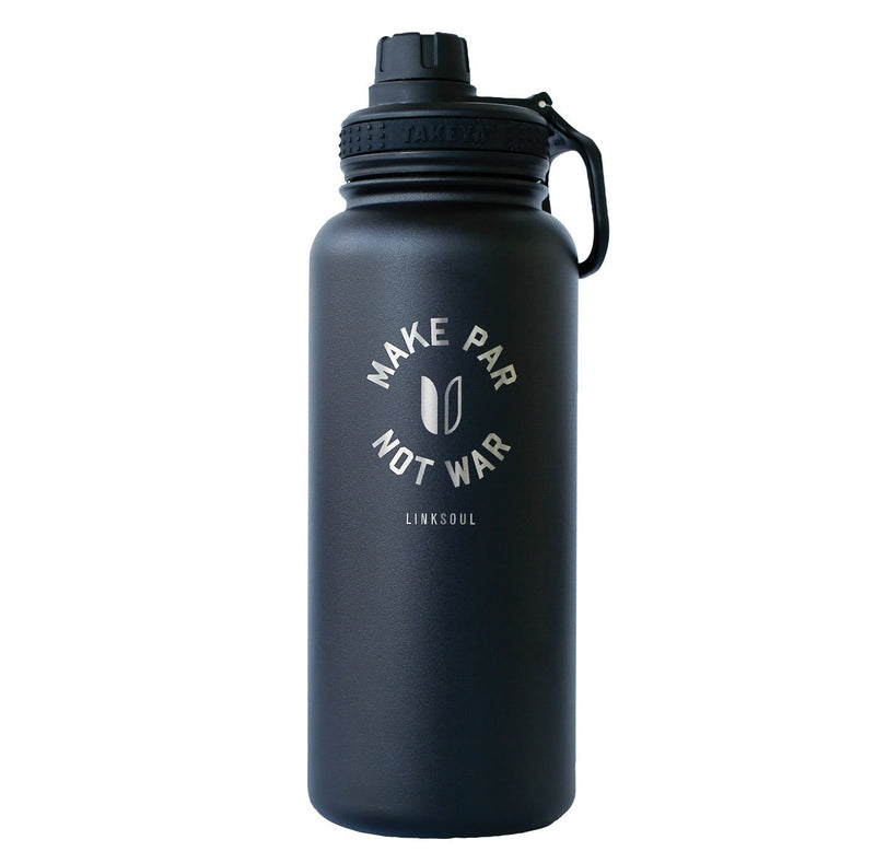 Make Par, Not War Water Bottle by Takeya 32 oz. image