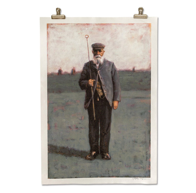 Old Tom Morris Print by Geoff Cunningham image